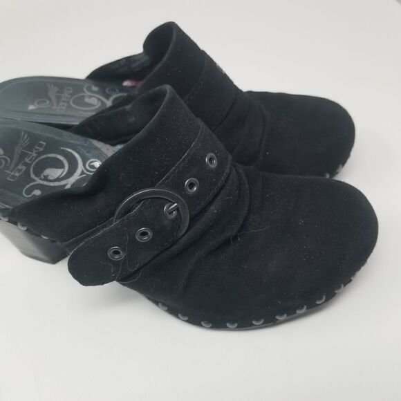 DANSKO CLOG STYLE SHOE. BLACK. SIZE EURO 37. - Picture 7 of 16